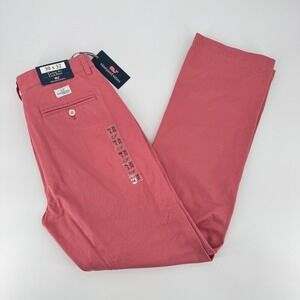 Vineyard Vines Mens Classic Fit Club Pant Rhubarb Pink‎ Chino 30x32 NEW 1P0167